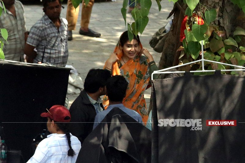 anushka sharma gets into her character