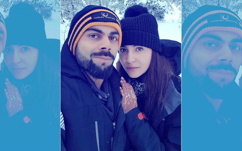 Virat-Anushka's HONEYMOON PICTURE From Snow Capped Mountains