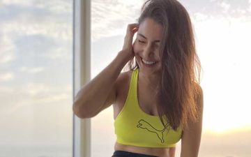 Anushka Sharma Poses In An Unseen Corner Of Her Lavish Home Post Workout; Virat Kohli Is All Hearts For His Wifey