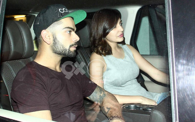 Anushka And Virat Spotted