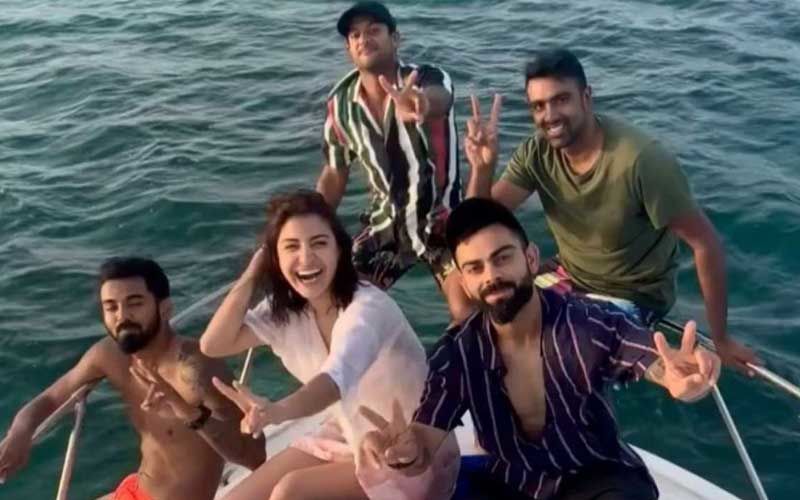 Anushka Sharma Attends A Yacht Party With Virat Kohli And Boys KL Rahul, Mayank Agarwal And R Ashwin In West Indies