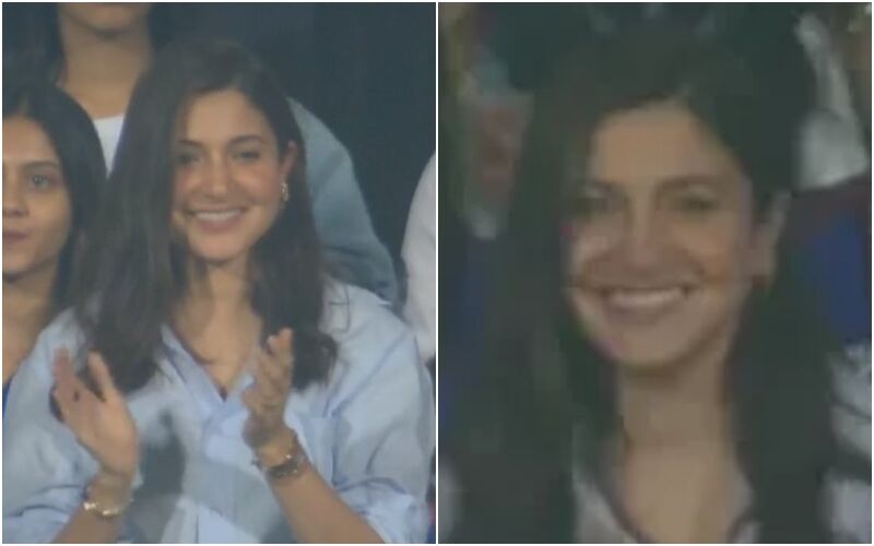 SPOTTED! Anushka Sharma Supports Hubby Virat Kholi During IPL 2024 Match; Actress Makes FIRST Public Appearance After Son Akaay’s Birth