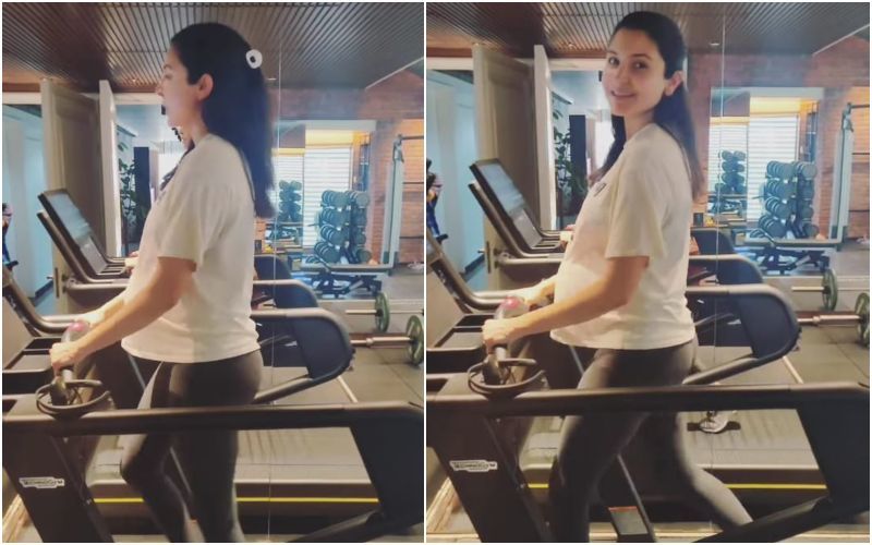 Heavily Pregnant Anushka Sharma Hits The Treadmill Days Before Her Due Date; The Glow On Her Face Is Inevitable