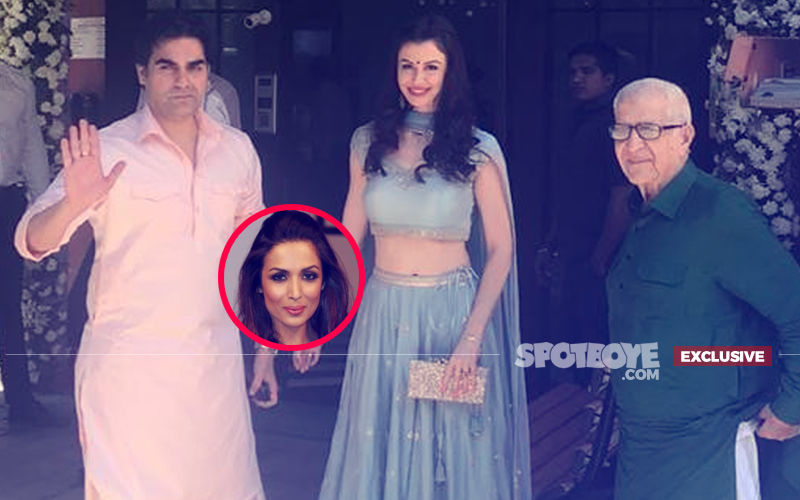 Not Only Ganpati Bappa, Arbaaz Khan's Lover Georgia And Her Dad Too Join The Khan-daan. Malaika Arora, Are You Watching?