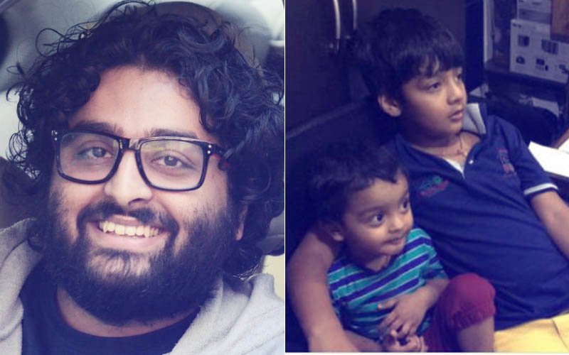 Arijit Singh Gives The World The First Glimpse Of His Two Children