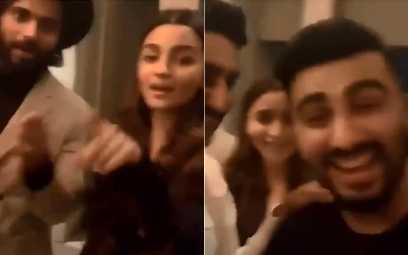 Alia Bhatt Fails Miserably To Click A Perfect Selfie With Vijay Deverakonda, Courtesy Arjun Kapoor And Abhishek Bachchan – Watch Video