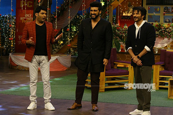 arjun kapoor and anil kapoor on the kapil sharma show 