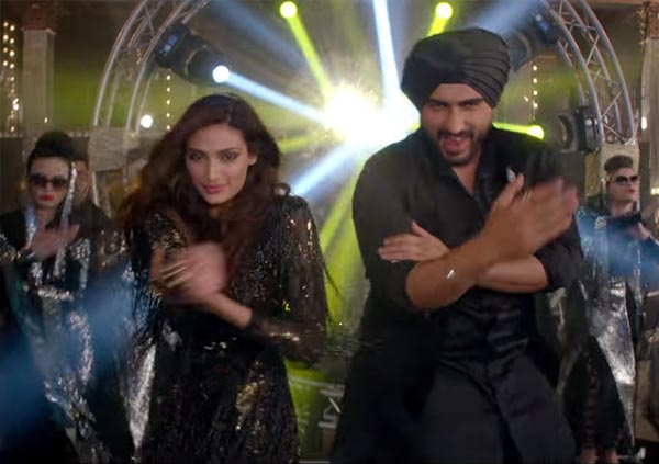 arjun kapoor and athiya shetty in mubarakan title song