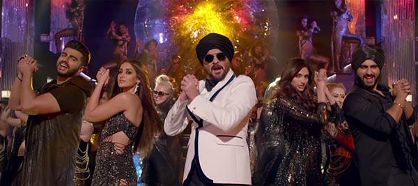 arjun kapoor ileana dcruz anil kapoor and athiya shetty in mubarakan title track