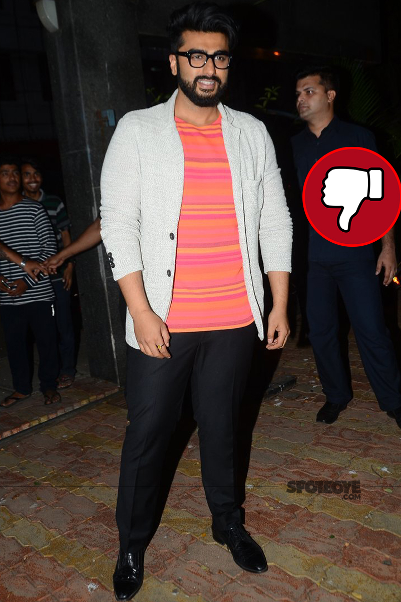 arjun kapoor snapped post half girlfriend promotions