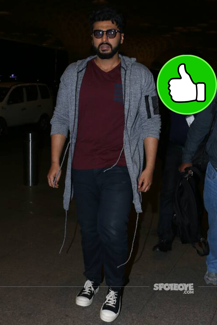 arjun kapoor spotted at the airport