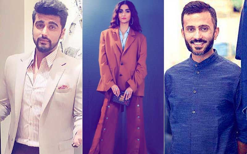 Sonam Kapoor Trolled For Wearing Oversized Suit; Anand Ahuja & Arjun Kapoor Also Mock The Outfit
