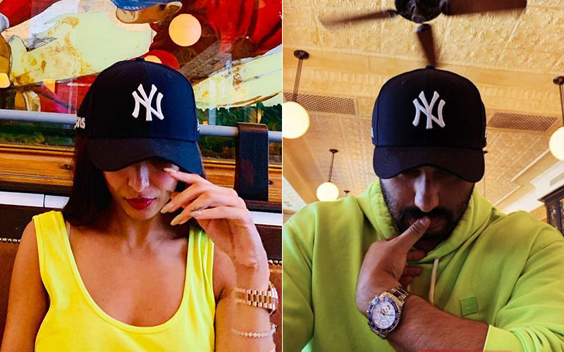 Malaika Arora Steals Arjun Kapoor's New York Yankees Cap For An Insta Shot. Who Wore It Better?