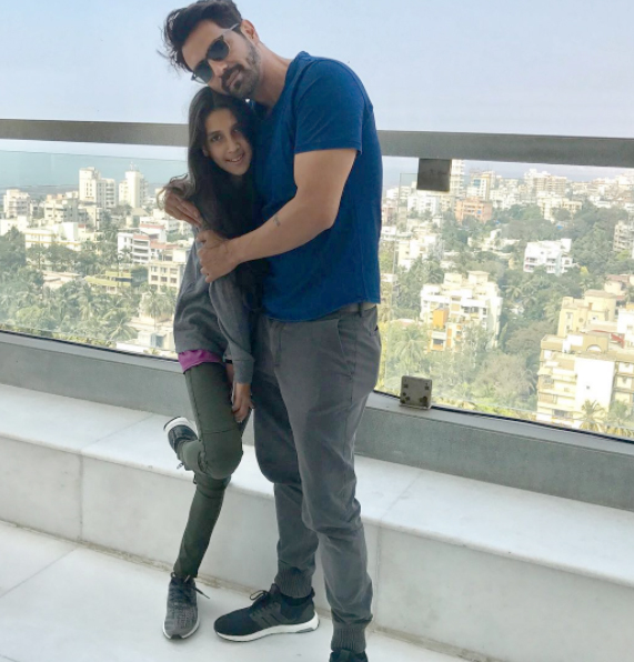 arjun rampal with myra