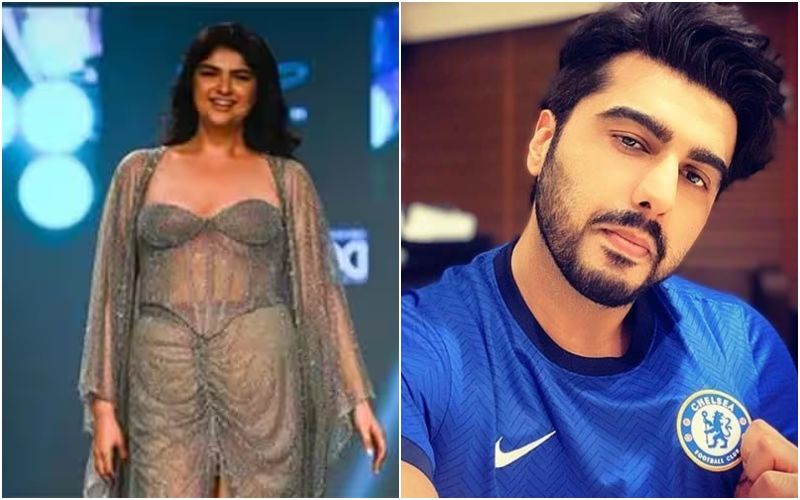 Arjun Kapoor Is In Awe Of His Young Sister Anshula Kapoor As She Walks The Ramp For Fashion Week; Claps And Cheers For His Beloved Sis-WATCH