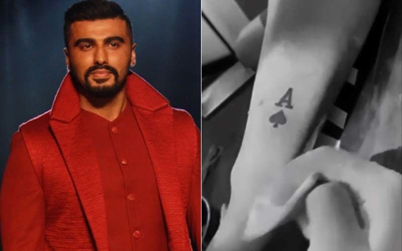 Arjun Kapoor Gets Inked; Shows Off His Tattoo With Initials Of A Special Someone- WATCH VIDEO