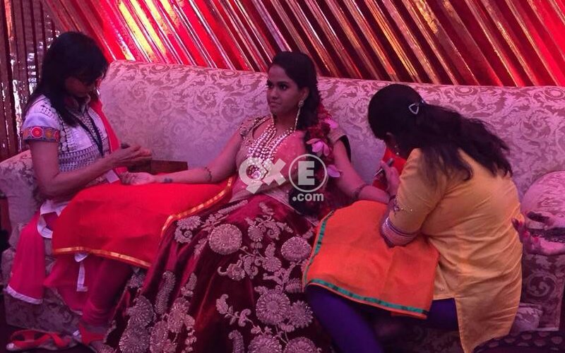 Exclusive|arpita's Mehendi Celebrations Begin