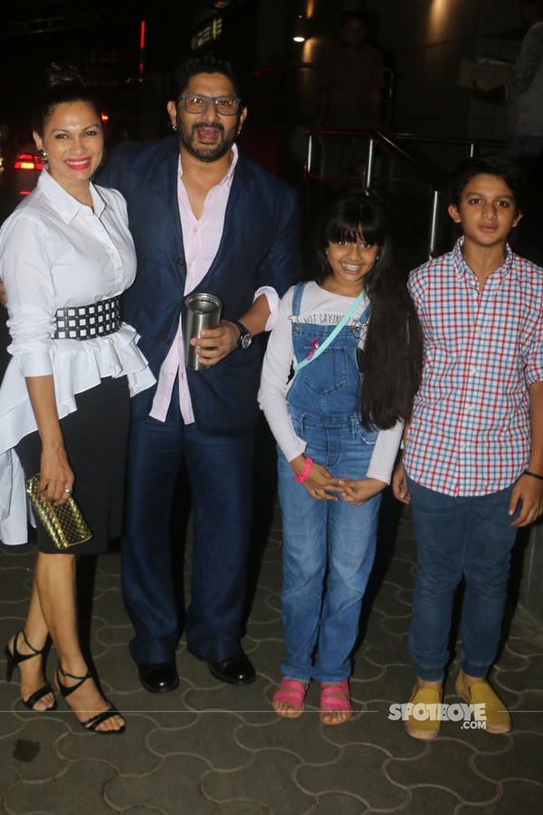 arshad warsi and maria goretti snapped at tubelight screening