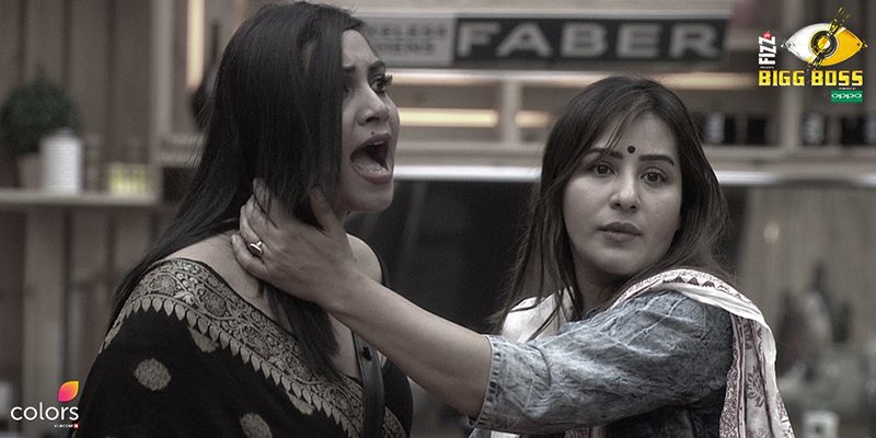 arshi khan and shilpa shinde in bigg boss