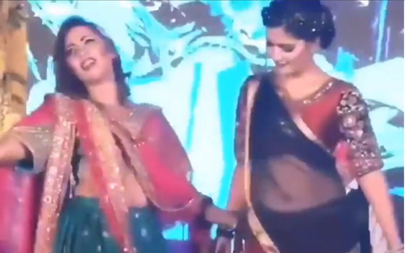 Watch: Bigg Boss 11’s Arshi Khan & Sapna Chaudhary Burn The Dance Floor With Their Thumkas
