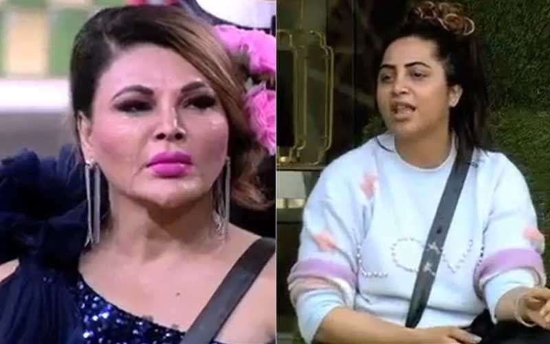 Bigg Boss 14: Rakhi Sawant Tells Arshi Khan ‘Teri Kafan Ka Kapda Milega’ When She Asks For Something In Return For Cleaning The Bathroom