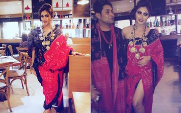 Pics: Arshi Khan Looks Stunning As Showstopper For Sabyasachi Satpathy
