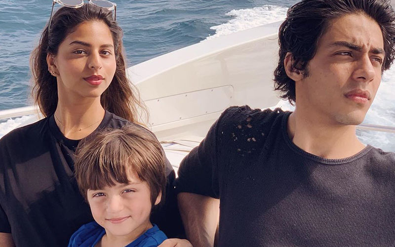 Aryan Khan, Suhana Khan And AbRam Are Gauri Khan's 'Three Little' As The Trio Make For A Perfect Picture