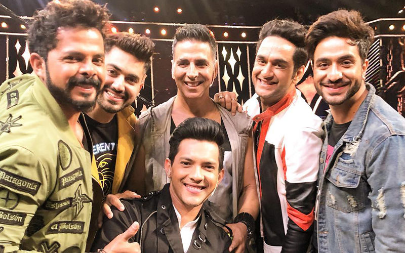 Khatron Ke Khiladi 9, Finale Pictures: Sreesanth, Vikas Gupta, Aditya Narayan, Zain Imam Shoot With Akshay Kumar