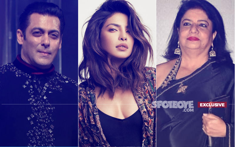 Salman Khan Royally Ignores Priyanka’s Mother, Madhu Chopra. Daggers Are Drawn!