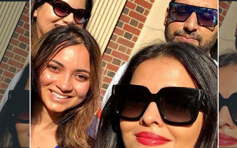 Abhishek Bachchan And Aishwarya Rai Indulge Their Fans As They Pose For A Sun-Kissed Selfie In New York