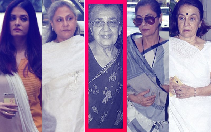 Aishwarya Rai, Jaya Bachchan, Dimple Kapadia, Asha Parekh Attend Shammi Aunty's Prayer Meet
