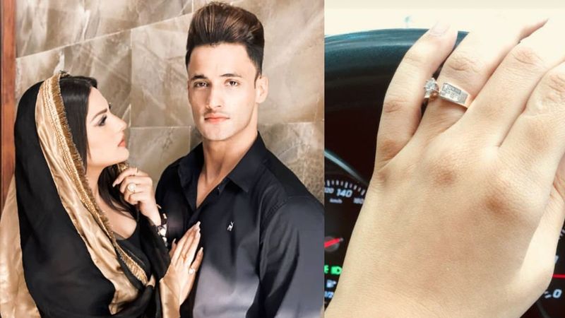 Himanshi Khurana ONCE AGAIN Flaunts Huge Diamond Ring That Sparked Engagement Rumours With Asim Riaz; Here's The TRUTH Behind It