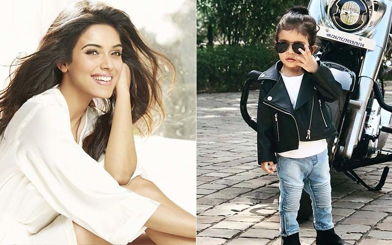 Asin Thottumkal’s 18-Month-Old Daughter Arin Dons The Biker Baby Avatar- VIEW Pics