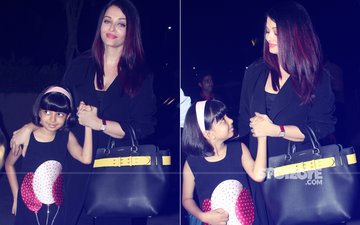 Pics: Aishwarya Rai Leaves For Cannes 2018 With Aaradhya