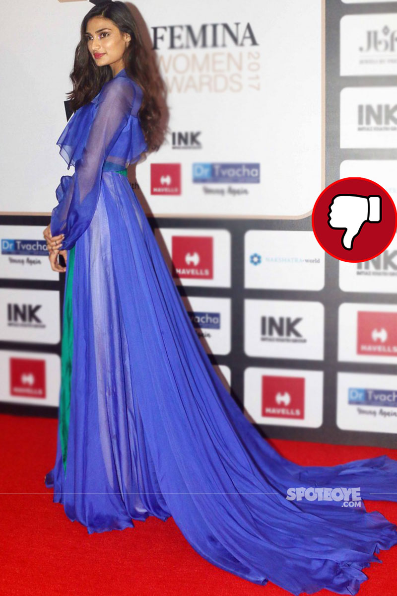 athiya shetty spotted at femina women awards