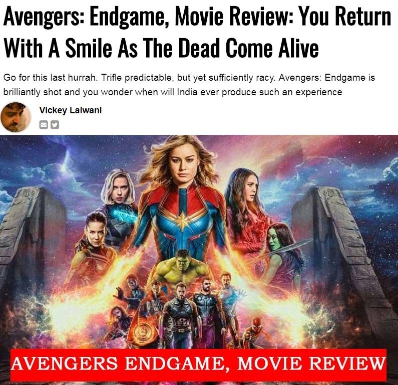 avengers review