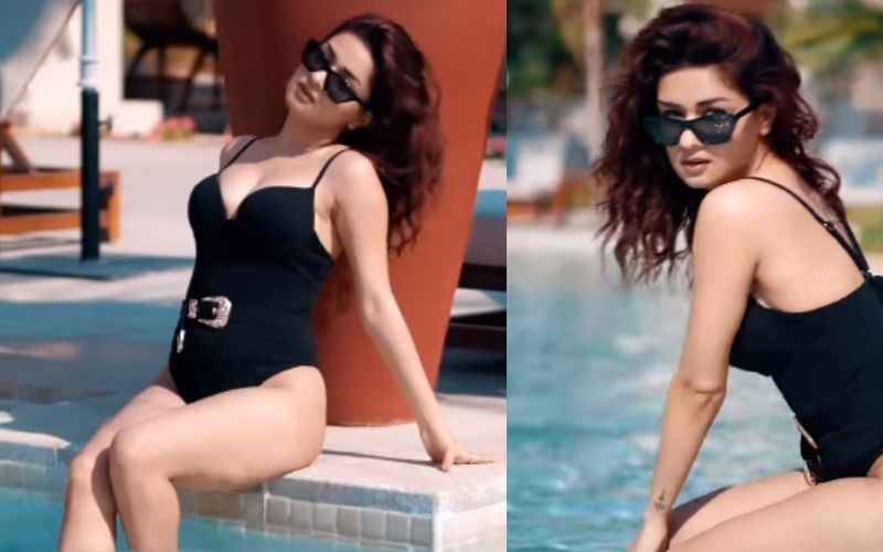 Avneet Kaur BRUTALLY Trolled For Flaunting Her Figure In A Black Monokini; Netizens Say, ‘Innocent Soul Ruined By The World’- Watch