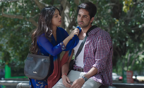 ayushmann khurrana and bhumi pednekar in Kanha