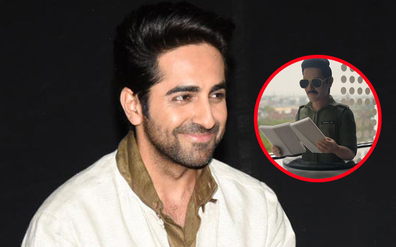 Ayushmann Khurrana Wraps Up Article 15; Receives His 3D Miniature Model As A Gift