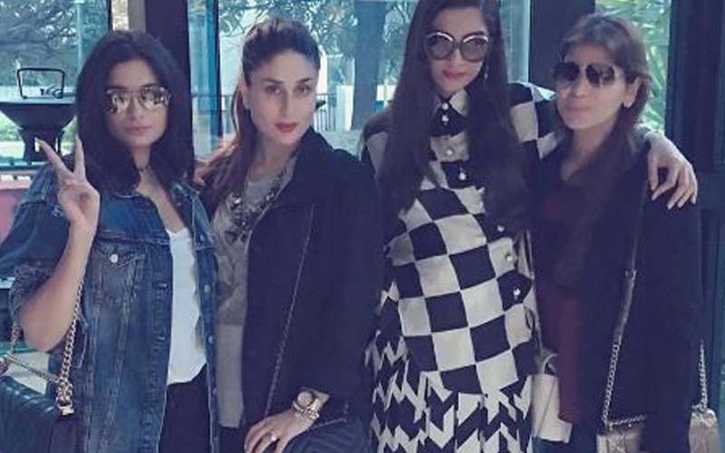 IN PICS: Kareena, Sonam And Rhea Kapoor Enjoy Sunday Brunch Together
