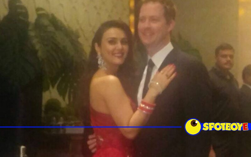 First pic of Preity Zinta & Gene Goodenough from the reception