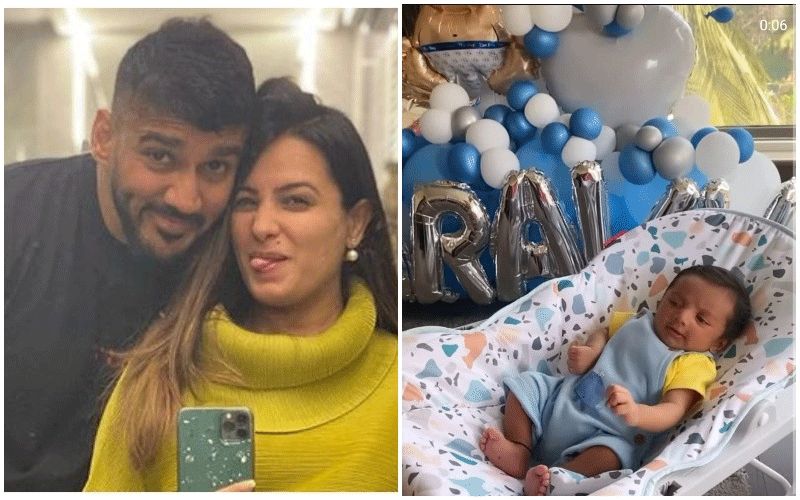 Anita Hassanandani- Rohit Reddy Celebrate As Their Baby Boy Aaravv Turns 1 Month Old; Couple Gives A Sneak-Peek Into The ‘Pawri’- WATCH