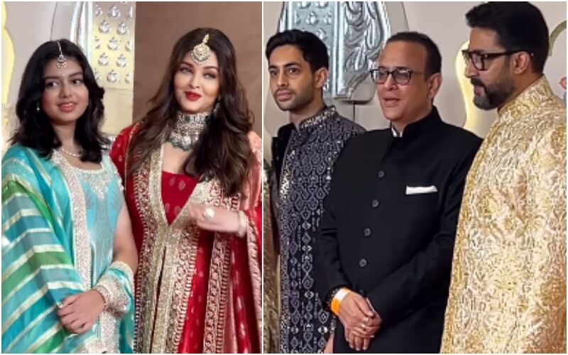 Aishwarya Rai Bachchan SKIPS Posing With Hubby Abhishek Bachchan And Her In-Laws; Raises Concerns Among Fans- VIDEO INSIDE