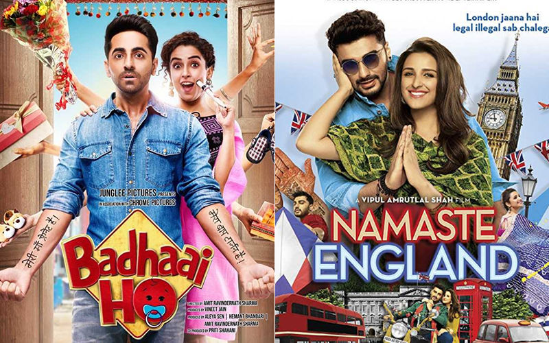 Badhaai Ho, Namaste England Box-Office Collection: Ayushmann & Sanya’s Family Drama Accelerates On Day 2; Arjun & Parineeti’s Love Story Gets A Lazy Start
