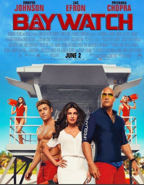 priyanka chopra bay watch poster 