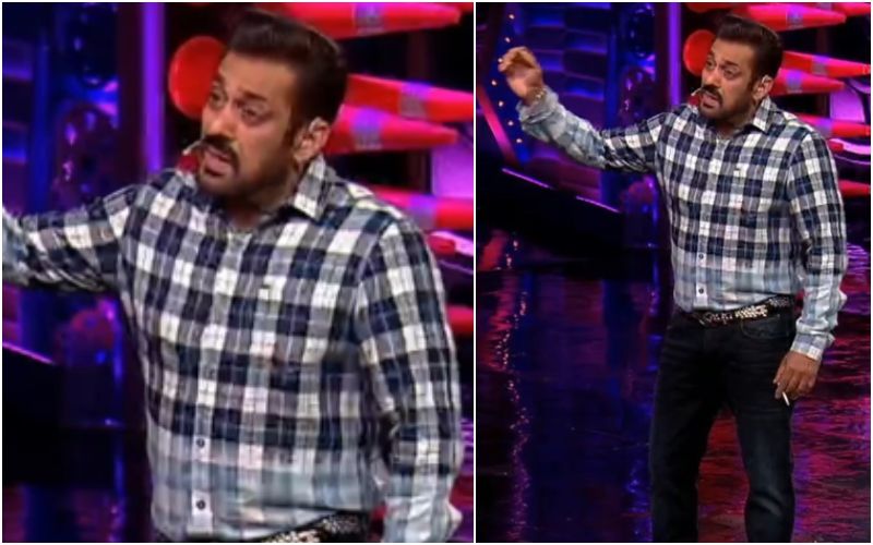 FACT CHECK! Salman Khan Smokes A Cigarette While Hosting Bigg Boss OTT 2’s Weekend Ka Vaar Episode? Photos Go VIRAL- Take A Look