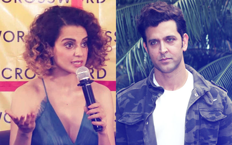 Kangana Ranaut Fires A Salvo At Hrithik Roshan; “People Who Keep Wives As Trophies & Young Girls As Mistresses Should Be Punished”