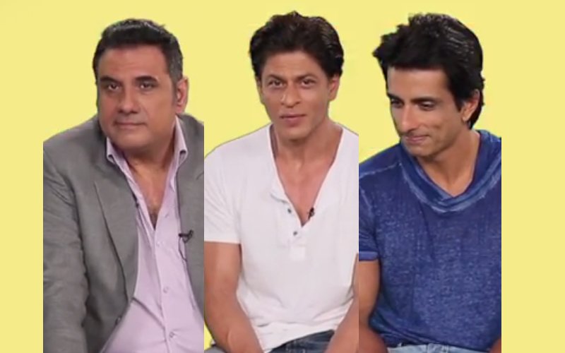 Shahrukh, Boman And Sonu Get Beatboxing Lessons