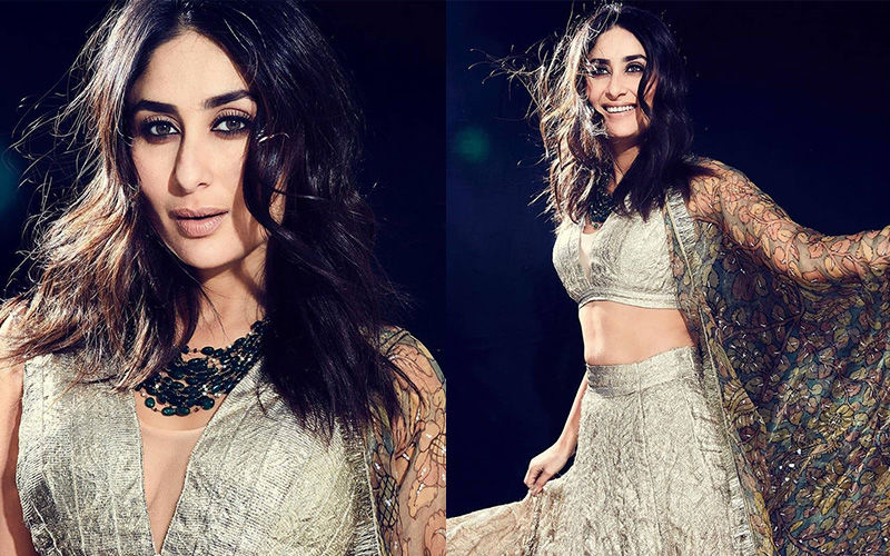 Kareena Kapoor Khan Looks Like A Vision In A Silver Crushed Zari Lehenga, But It’s Her Adaayein That Scream For Attention