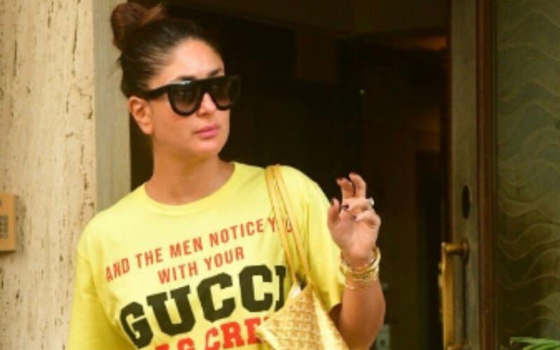 Kareena Kapoor Gets TROLLED For Flaunting Her Gucci's 40K T-Shirt; ‘Hamare Yahan 200 Rupaye Ka T-Shirt Isse Achcha Dikhta Hai'